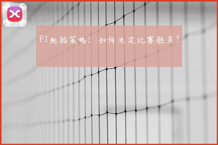 F1轮胎策略:如何决定比赛胜负?