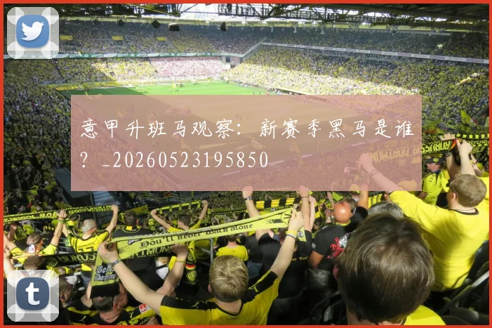 意甲升班马观察:新赛季黑马是谁?_20260523195850